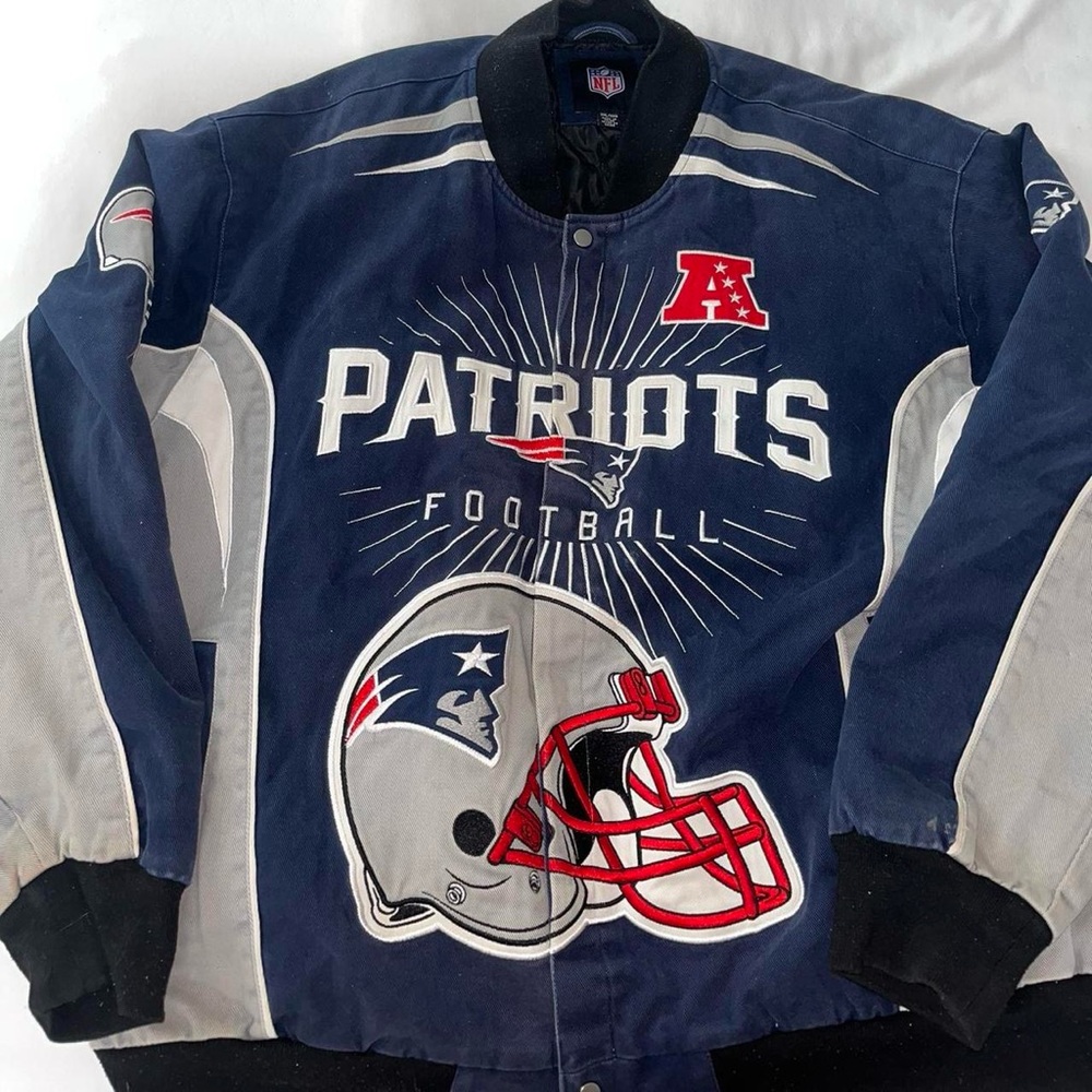 Patriots vintage NFL jacket size XXL